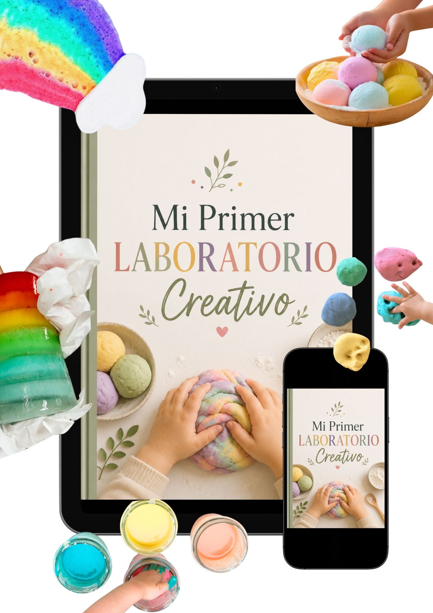 Mi Primer Laboratorio Creativo | Ebook de Actividades Sensoriales para Niños